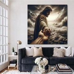 Religious Christian Paint By Numbers Kit Wall Art Decoration For Adults