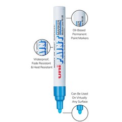 Uni-Ball Uni Paint PX-20 Oil-Based 1 Count (Pack of 2), Light Blue