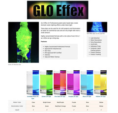 Green UV Reactive Water Dye Intense Glow with Blacklight!!