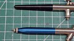 Badger 150 & 200 Airbrushes w/ Heavy Nozzles And 1 Oz Siphon Jar & Extra Lid