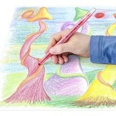 Staedtler Noris 12 Wax Twister Colouring Crayons Assorted Pack 221 NWP12 VAT inc