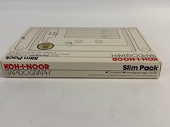 Koh-I-Noor Rapidograph Slim Pack 4 Technical Drawing Pen Set 3165-JSP-4 New