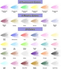 Airbrush Paint Set – 36 Colors With 4 Thinner Ready To Spray Water-Based Acrylic