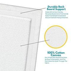-Pack ??????? Canvas for 24 Pack – 6 of Each, 5×7, 8×10, 9×12, 11×14 24