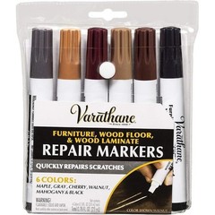 Wood Stain Repair Markers Set Scratches Easy Use Oil-Based Touch Up Pens