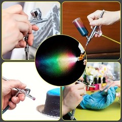 16pc Airbrush Adapter Set 1/8″ 1/4″ Quick Disconnect Hose Fitting Connector Kit