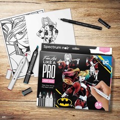 SPECTRUM NOIR – Fan Art Like a Pro Art Kit – SUPERMAN