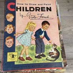 WALTER T FOSTER Lot Of 15 Vintage How To Draw And Paint Instructional Art Books