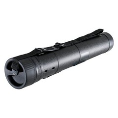 Drafting Drawing Poster Tube EXTRA-LARGE Black Diameter: 7-1/4”, Length: 32“-52”