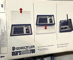Staedtler Mars Matic 700 Technical 7 Pen Set USED