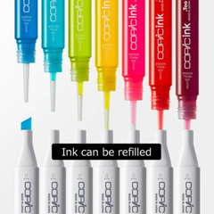 COPIC [Sketch] (Blue Tones) Marker Dual Drawing Coloring Artist Pen