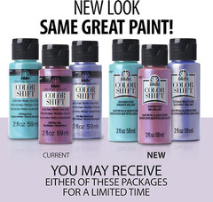 Color Shift Acrylic Paint in Assorted Colors (2 Ounce), Black Flash