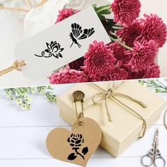Colarr 12 Set 288 Pcs Flower Stencils for Painting on Wood DIY Craft Painting…