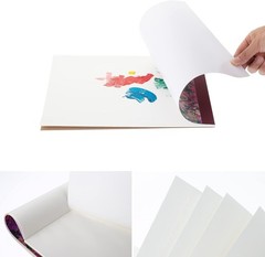 Disposable Paint Palette Paper Pad 9×12 Inches 40 Sheets for Acrylic Watercolor