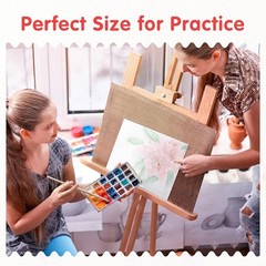 FIXSMITH Canvas Boards for Painting 8×10 Inch, Super Value 12 Pack White Blan…