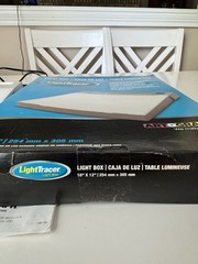 Light Tracer by Autograph Light Box, 12” x 10” Model 225-365 Tested Works