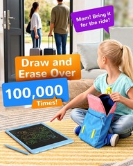 Kokodi Lcd Writing Tablet Gifts For 3 Years Old Boys And Girls10 Inch Colorful