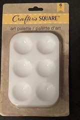Crafter’s Square 6 Well Art Palette White Model 6 Well MPN 252463