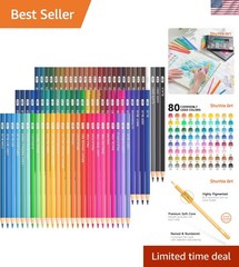 80 Colored Pencils, Colored Pencils for Adult Coloring, Soft Core Color Penci…