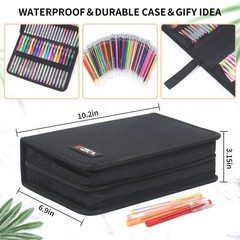 202 Pack Gel Pen For Adults Coloring Books, 104 Artist Pens Include 100 Color…