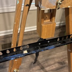 Vintage Universal Folding Easel Adjustable Angle & Portable Outdoor/Indoor