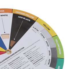 13cm Diameter Tattoo Color Wheel Chart Prevent Discoloration Tattoo Pigment Mixi