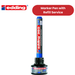 Edding 360 Whiteboard Markers Smooth Writing Office Marker Durable Ink Pack of 8