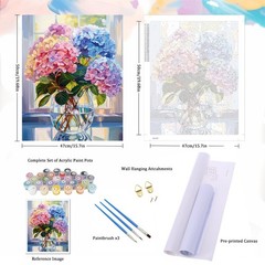 Natuyalo Paint by Numbers Kit for Adults 15 cm x 25 x 3 cm, ART-05