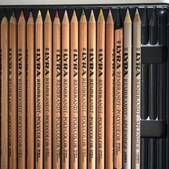 Lyra Rembrandt Set 72 Polycolor Pencils Assorted Colors in Box Artist Supplies