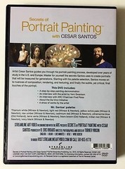 Cesar Santos : Secrets of Portrait Painting – An Instructional Art DVD