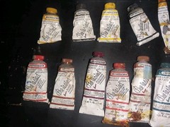 Vintage GRUMBACHER PRE-TESTED Oil Paints Mixed Lot + Sargent PREOWNED AS-IS