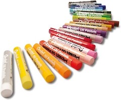 Creamy Soft Oil Pastels – 25 Assorted Colors for Smooth Blending and Texture
