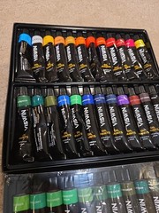 Viswin Acrylic & Oil Paint Set 48 Colors