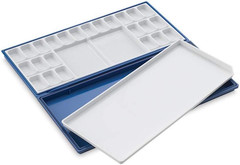Martin 92-WP3024B Mijello Airtight Leak Proof Fusian Watercolor 24-Well Palette