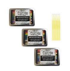 Trebbies Watercolor Pencils Bundle – Ranger Ink Tim Holtz Distress Watercolor