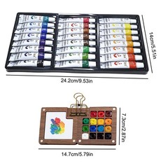 Mini Watercolor Kit Travel Pocket Artist Set Portable for Painters Picture APK