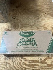 Crayola Conical Tip Markers Classpack – Regular, Set of 256 New