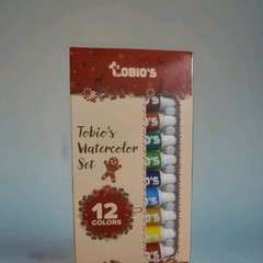 TOBIOS Watercolor Kit Limited edition The Christmas Magic holiday hues 12 colors