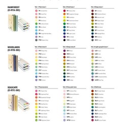 Tombow Colored Pencils Dictionary Irojiten Vol. 1,2,3 Set 90 Color Japan “NEW”