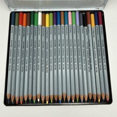 Rexel Derwent Watercolour Pencils Professional 24 Pack Tin • Very Lightly Used