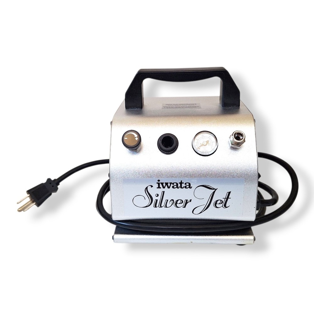 Iwata Studio Series Silver Jet Air Compressor Pump AC-27 (IS50)