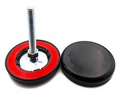 Snap-On Happy Sliders for Carpeting, Set of 4, Multiple Colors Available
