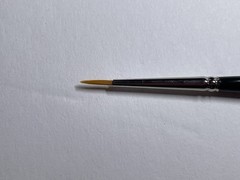 Golden Eagle Round Artist Paint Brush 60411 #1 Hobby Unused Floquil