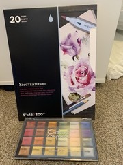 Water Color Paints & Water Color Paper