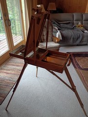 VINTAGE GRUMBACHER # 286 PORTABLE ARTIST EASEL Jullian Brevete