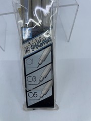 Pigma Micron Pens Assorted 3/Pkg-Black No. XSDK-P3 Vintage
