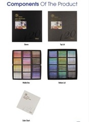 MUNGYO GALLERY ARTISTS SOFT OIL PASTEL MOPV-120P 120 Color