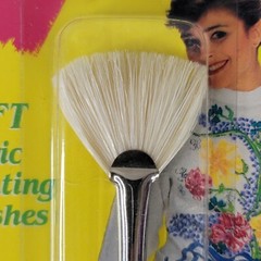 Vintage 1989 Marx Soft Fabric Painting Brushes Tulip Productions – Lot of 3 USA
