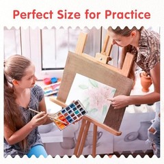 FIXSMITH 8×10 Canvas Boards 12 Pack White Blank Panels for Painting Art Supplies