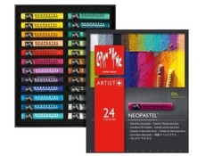 Caran D’ache Neopastel Oil Pastels Set Of 24 (7400.324)
